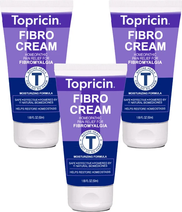 Topricin Fibro Cream – 3 Adet 50 ml Fibromiyalji Ağrı Kesici Krem