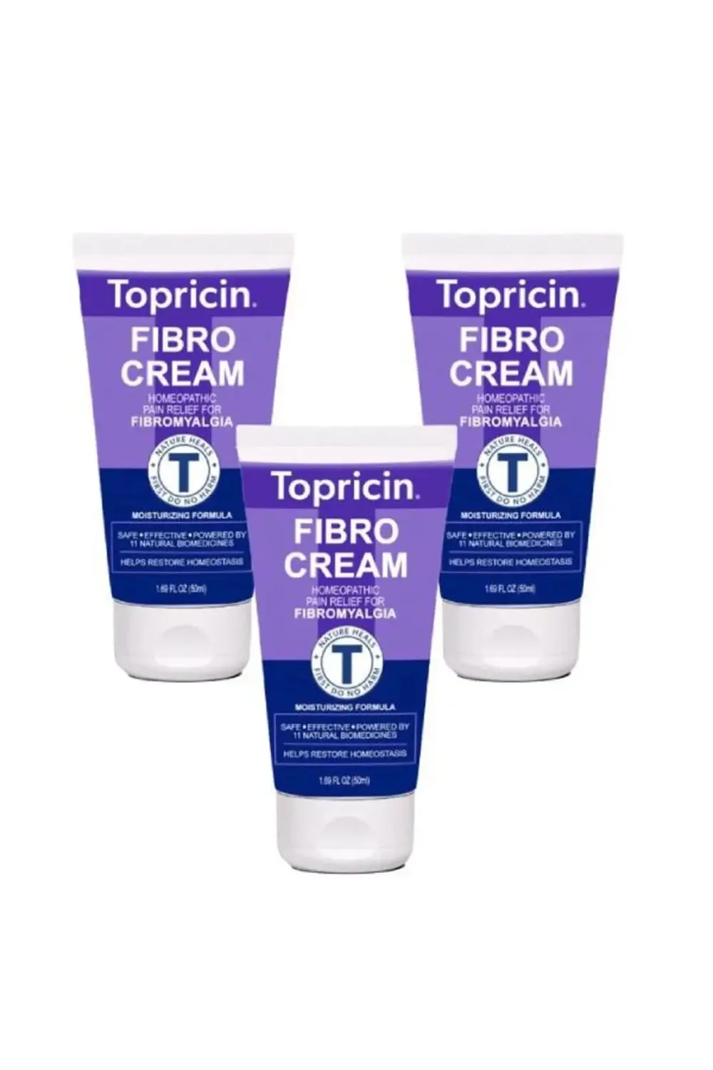 Topricin Fibro Rahatlatıcı Masaj ve Bakım Kremi 50 ml x 3 ad