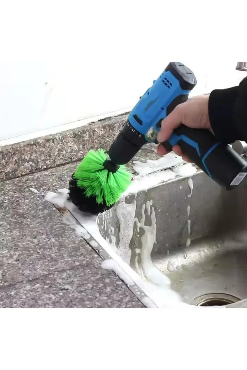 TOPTAN 3lü Matkap Ucu Banyo Küvet Duşakabin Araba Tekerliği Koltu