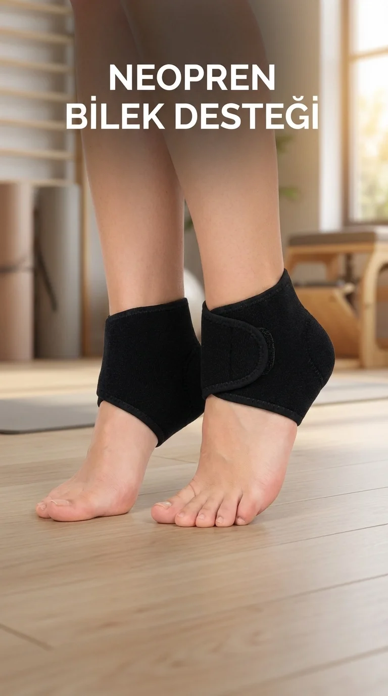 Topuk Dikeni İçin Silikon Tabanlı Ortopedik Çorap 2'li Set