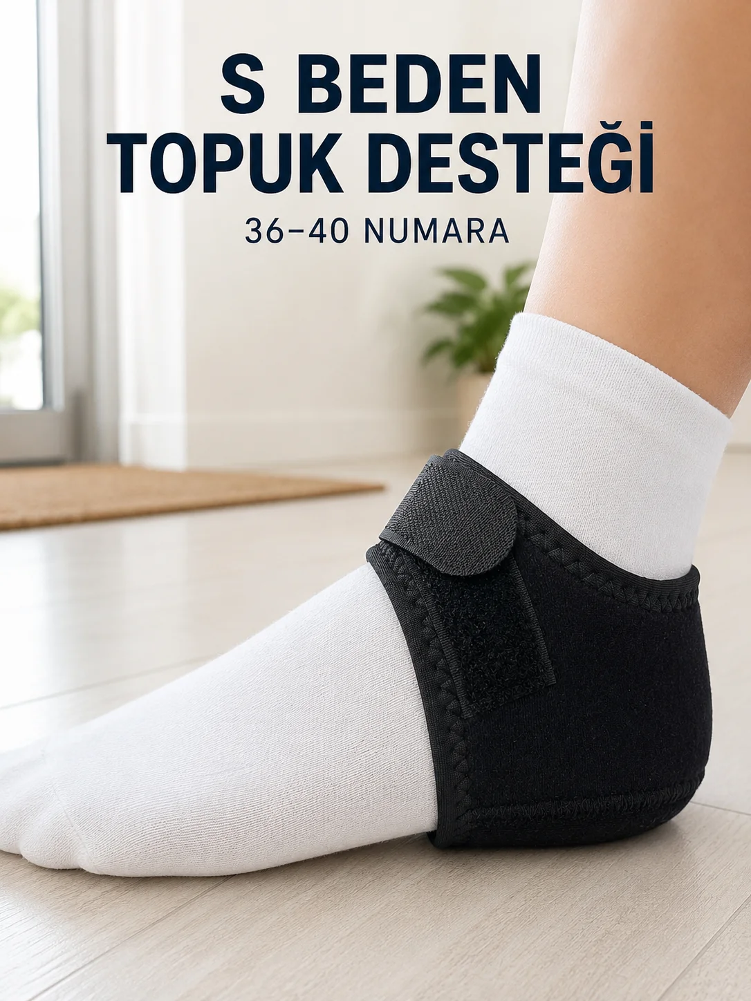 Topuk Koruyucu Destek Çorabı S Beden 36-40 Numara Cırtlı Esnek Tasarım Fiyatı, Yorumları ve Özellikleri