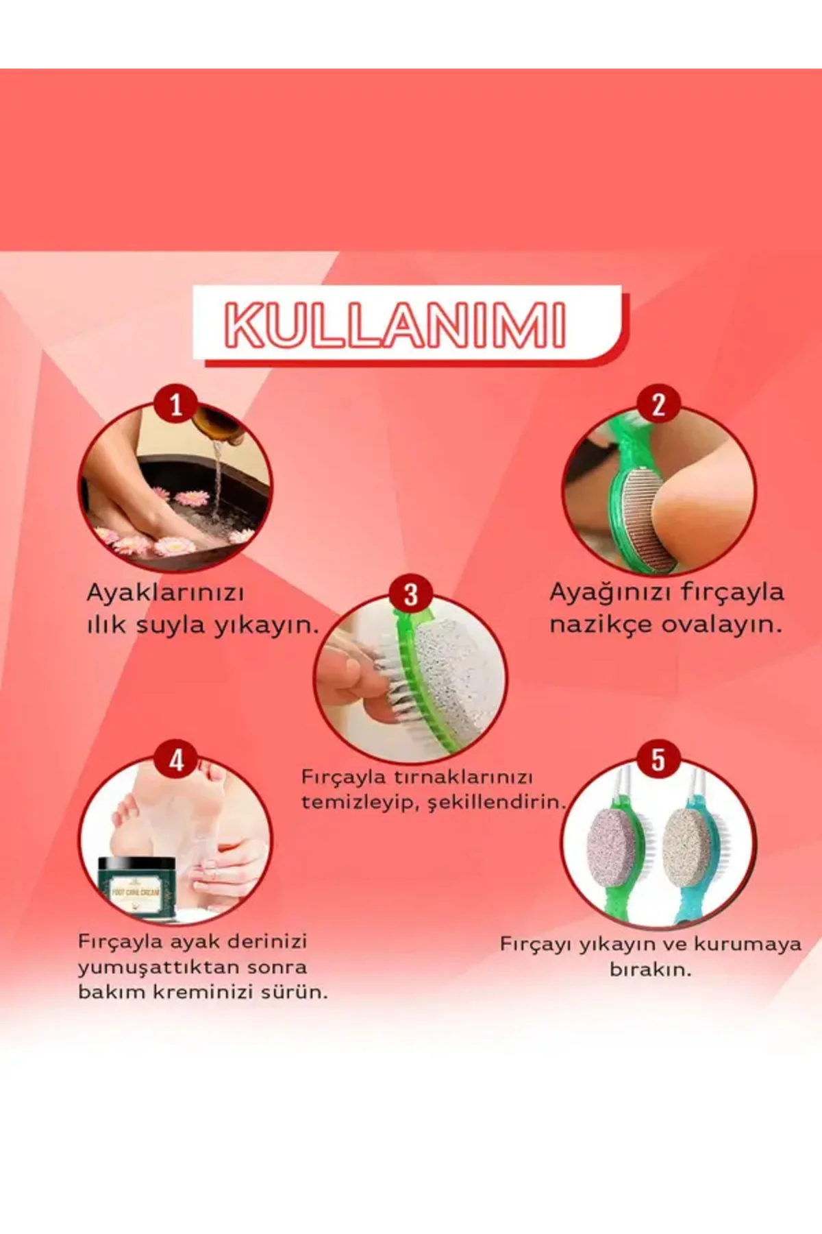 Topuk Taşı Seti 4 Adımda