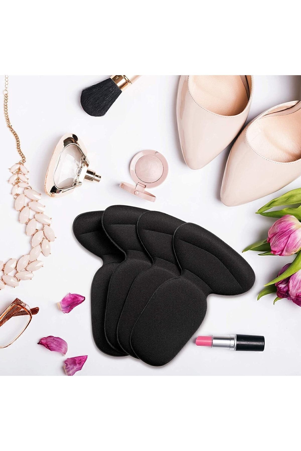 Transformacion Topuklu Ayakkabi Vurma Önleyici Daraltici Yumuşak Ped 4 Lü Set