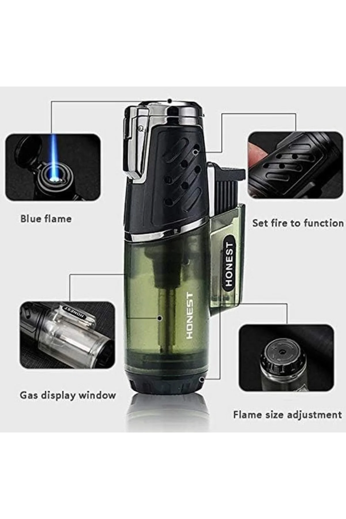 Torch Jet Tipi Outdoor Jet Pürmüz Çakmak Fiyatı, Yorumları ve Özellikleri