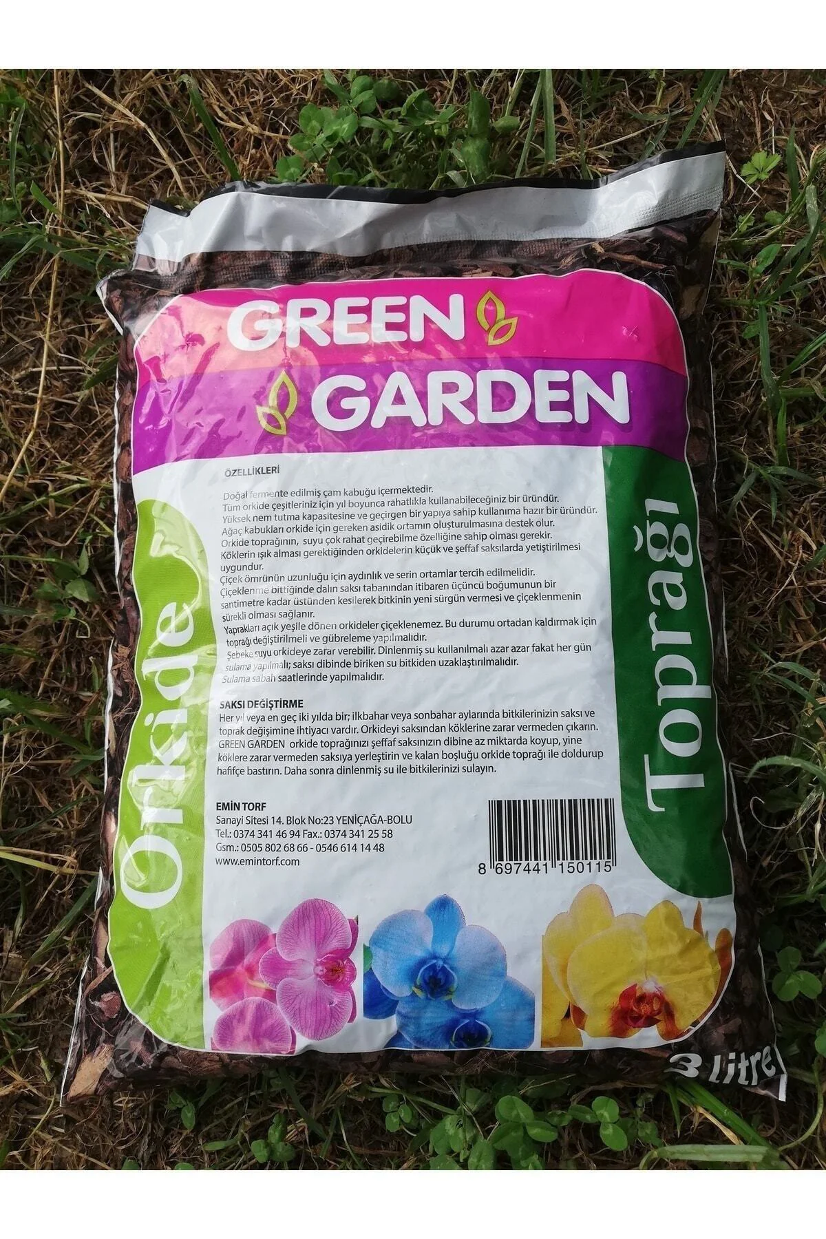 Torf Green Garden Orkide Toprağı 3lt