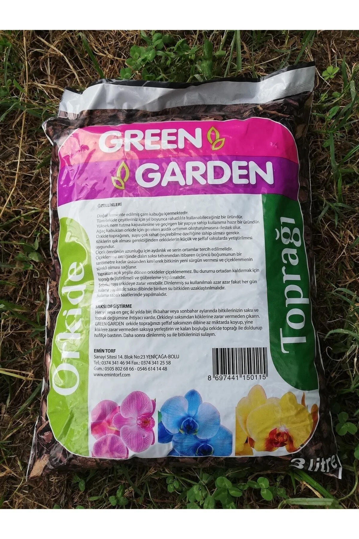 Torf Green Garden Orkide Toprağı 3lt