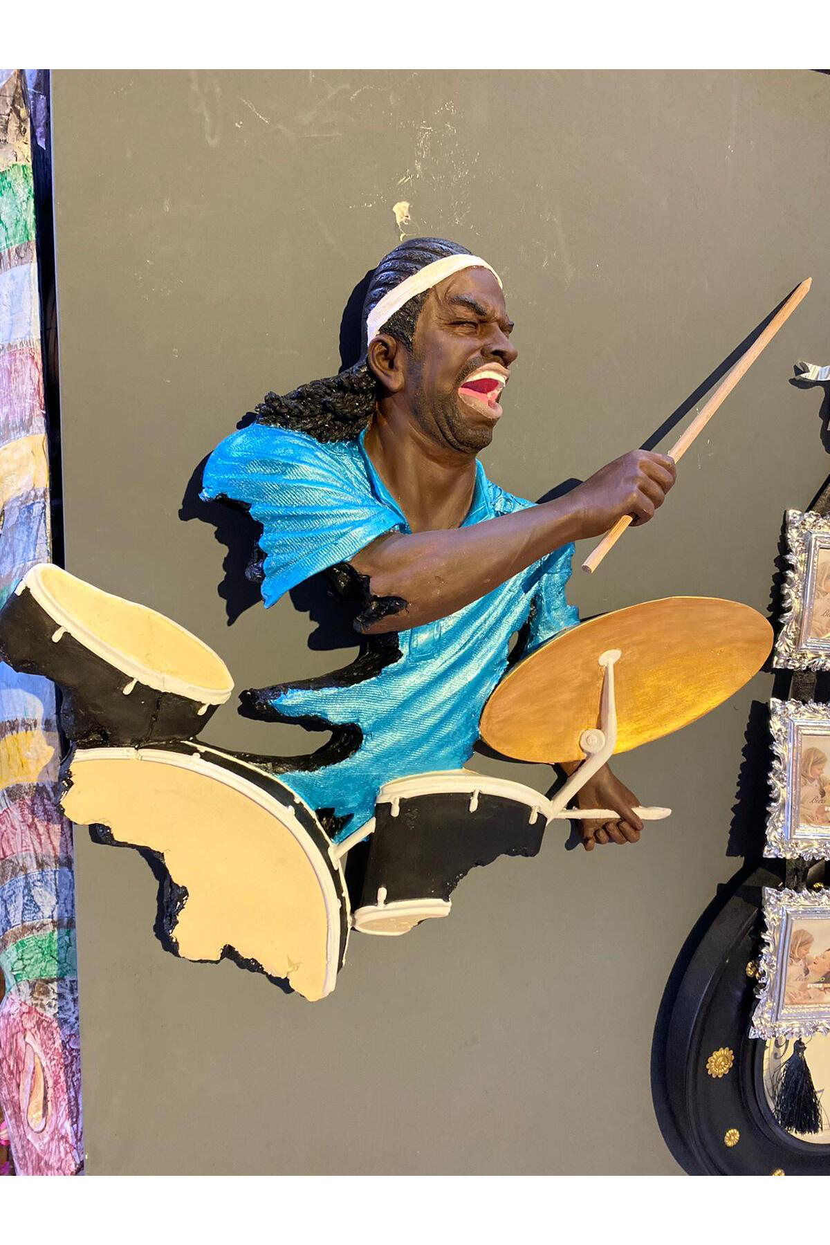 Elif Aksesuar Torino Polyester Batarist Adam Duvar Dekoru