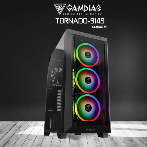 Gamdias Tornado-9149, İ9-14900Kf, 32Gb Ddr5 Ram, 1Tb Nvme Ssd, 8Gb Gddr6