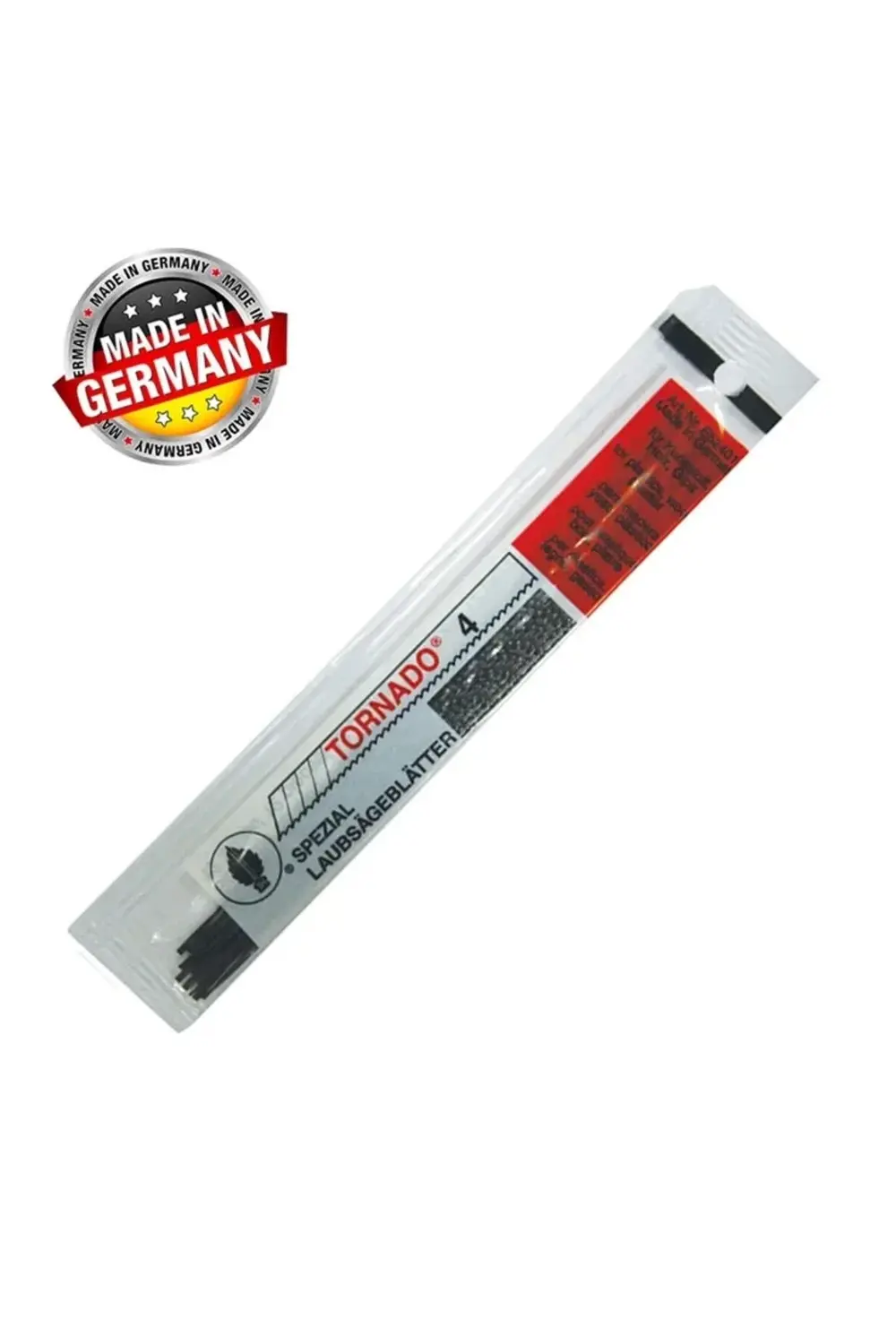 Tornado Yuvarlak Ahşap Kıl Testere Ağzı No:4 - 12 Adet