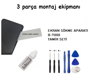 Tornavida Seti Tamir Seti + B-7000 Yapıştırıcı Ayırıcı Pena Tornavida Seti Tamir Seti + B-7000 Yapıştırıcı Ayırıcı Pena