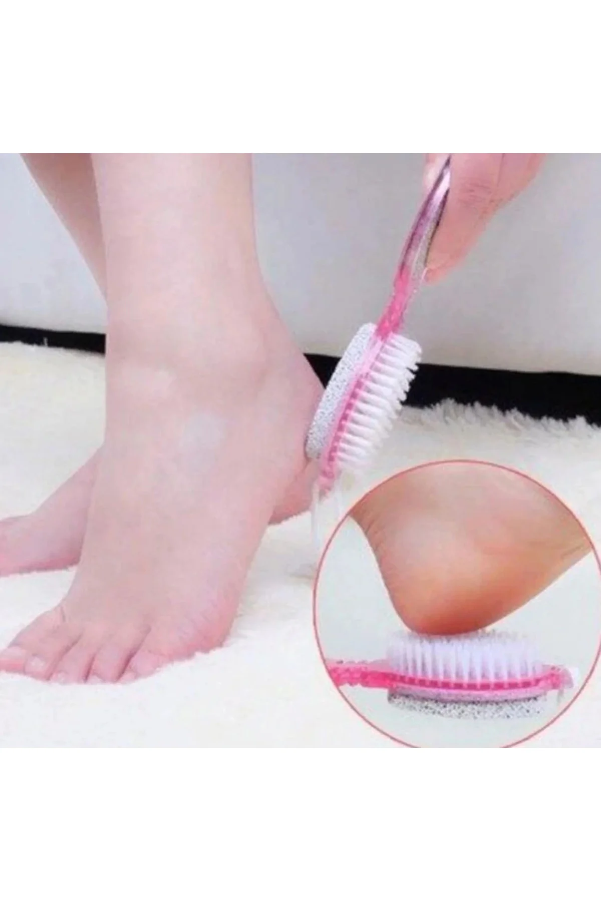 Törpülü Fırçalı Topuk Taşı - 4In1 Törpülü Fırçalı Topuk Taşı - 4In1 - Görsel 3