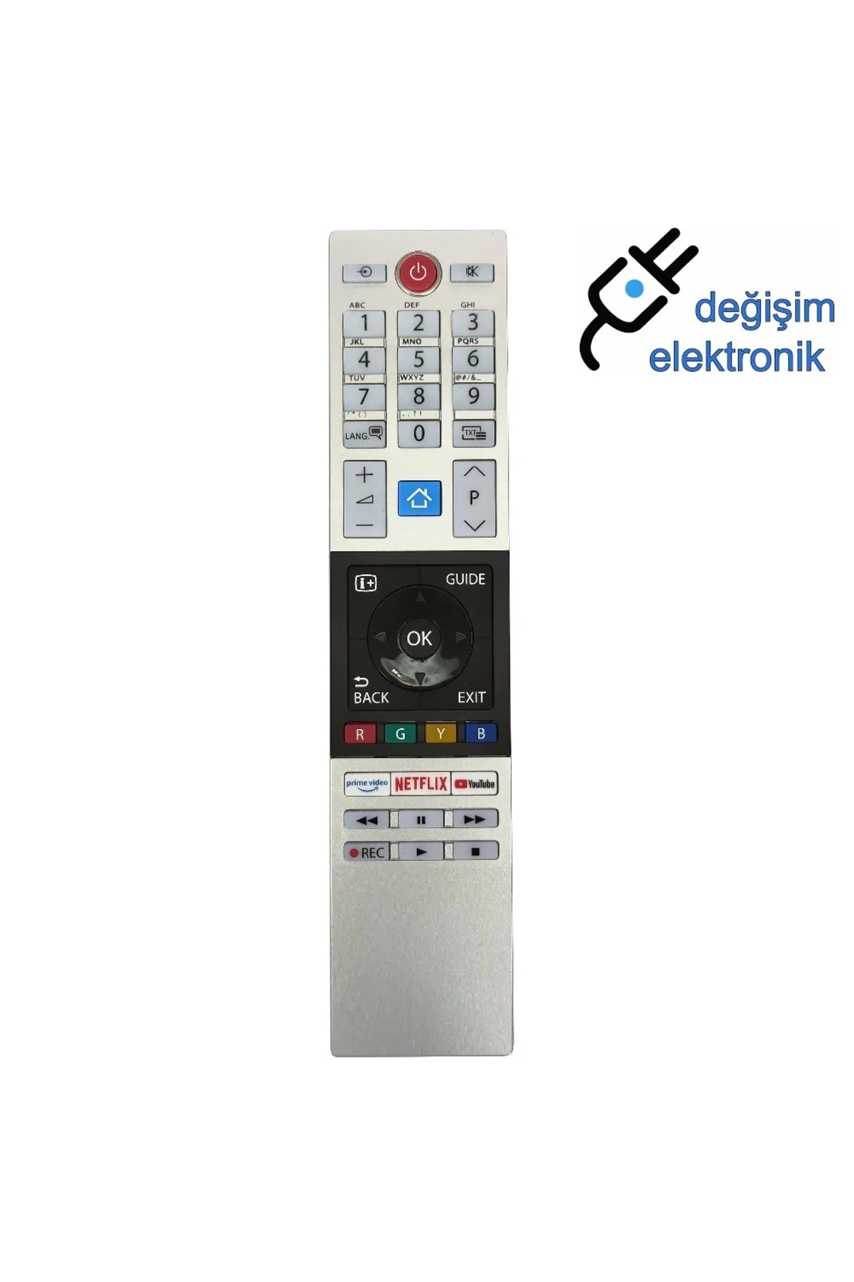 Toshib a 65Ul2163Dt 4K Led Tv Kumandası