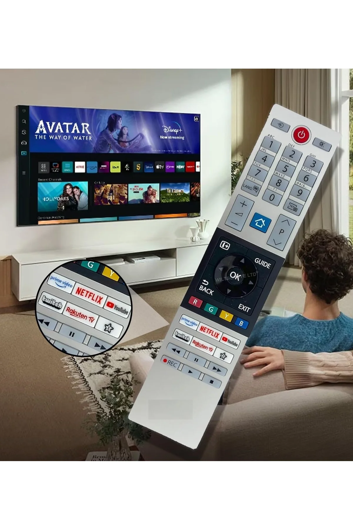 Toshib a 65uv2363Dt Smart Led Tv Kumandası Toshib a 65uv2363Dt Smart Led Tv Kumandası