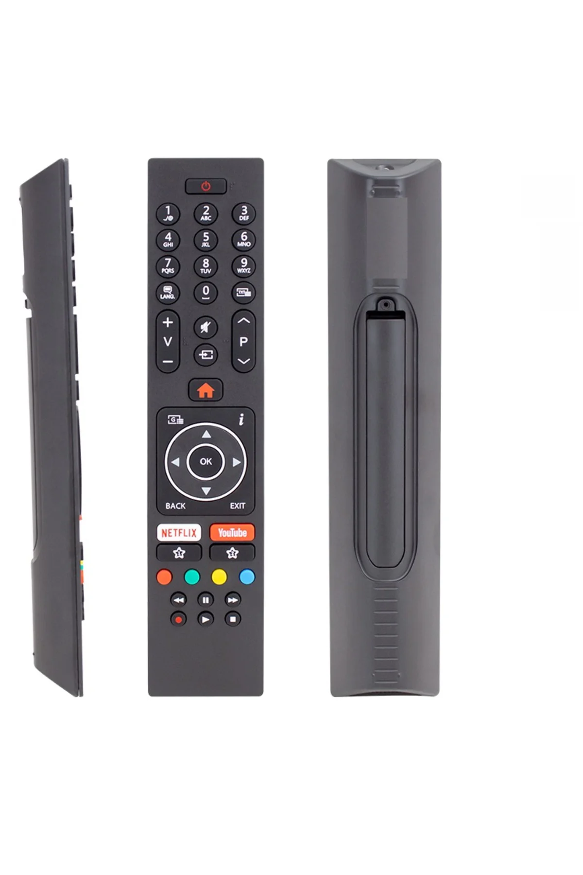 Toshib a Ct-8556 Smart Lcd Led Tv Kumandası Mikrofonsuz