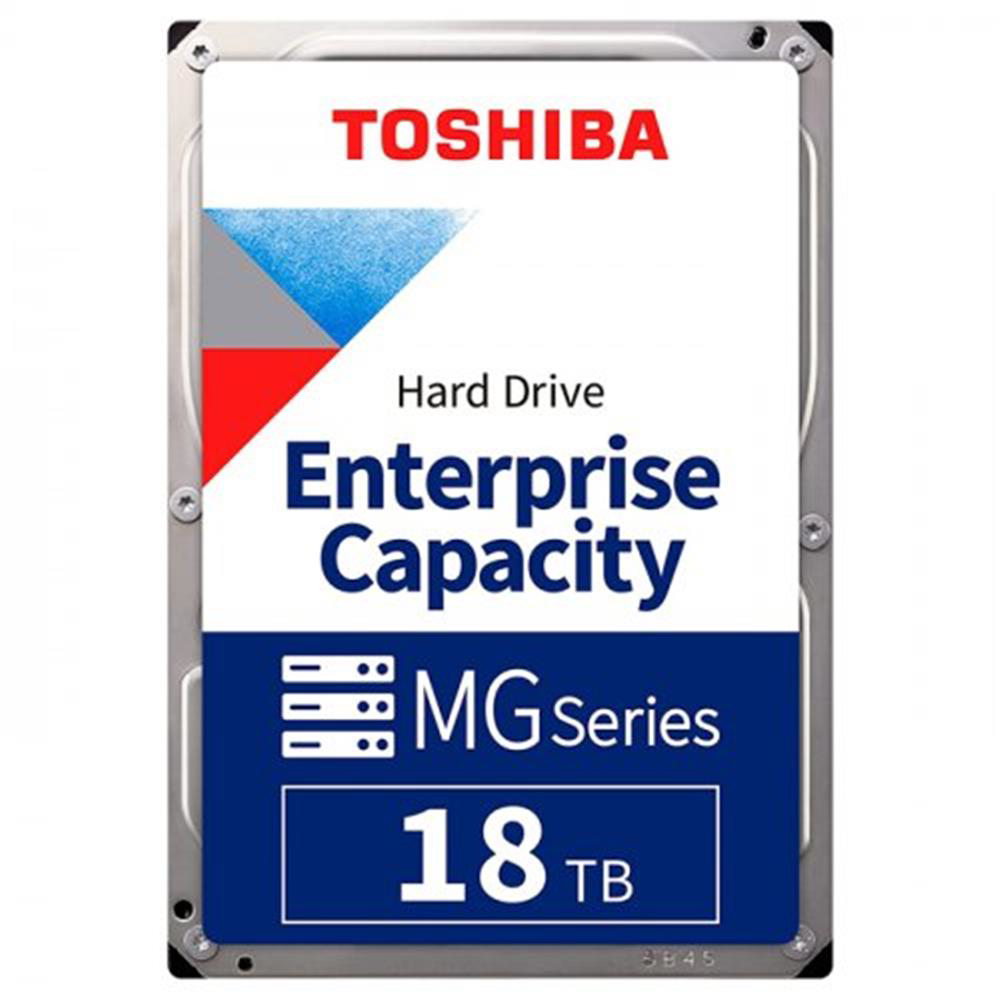 Toshiba 18TB 3.5" MG09ACA18TE SATA 3.0 7200 RPM 7-24 Güvenlik-ENT