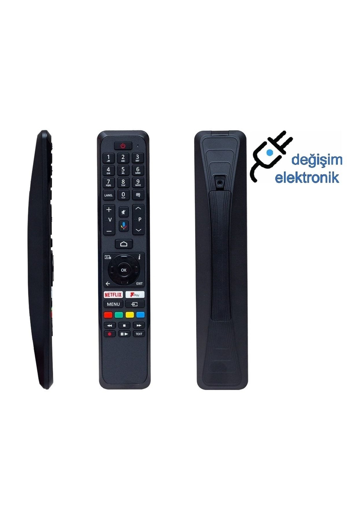 Tteknolojik Toshiba 50Ua5d63dt 4K Android Led Tv Kumandasi Ses Komutlu