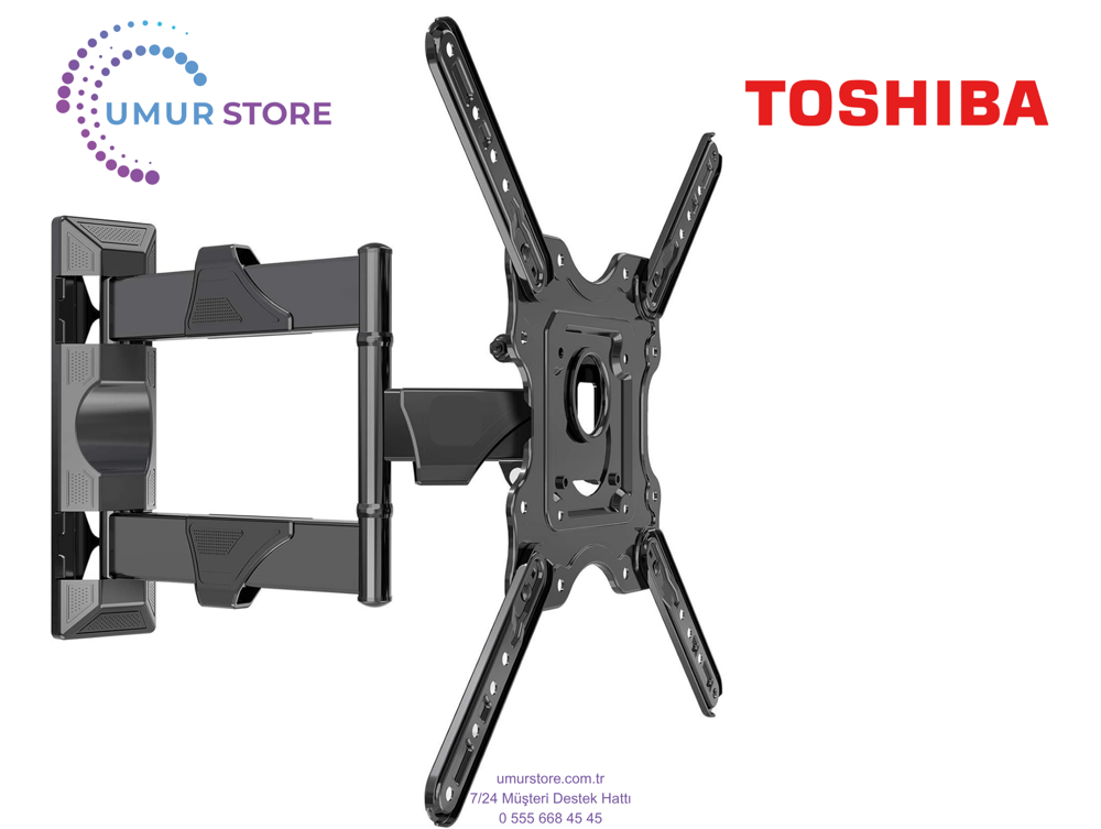 Toshiba 55QA2363DT 55" 139 Ekran Uyumlu Lcd Led TV Hareketli Duva