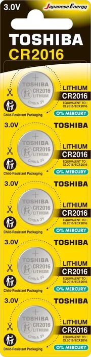 Toshiba CR 2016 Lithium Pil 5'li Fiyatı, Yorumları ve Özellikleri