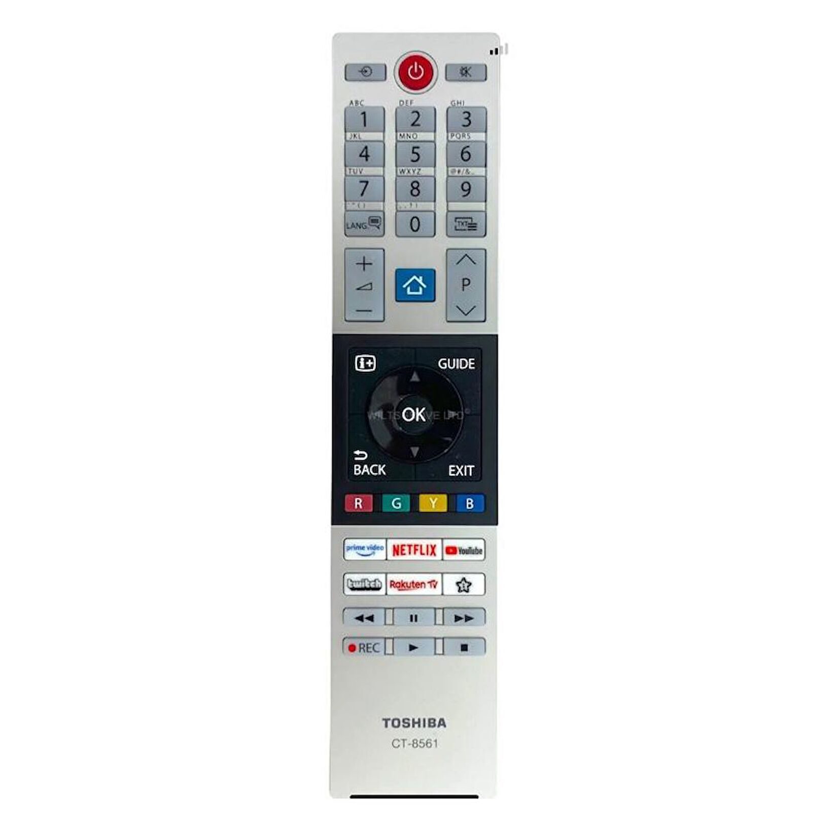 TOSHIBA CT-8561 prime video NETFLIX-YouTube-twitch-Rakuten TV TUŞ TOSHIBA CT-8561 prime video NETFLIX-YouTube-twitch-Rakuten TV TUŞ