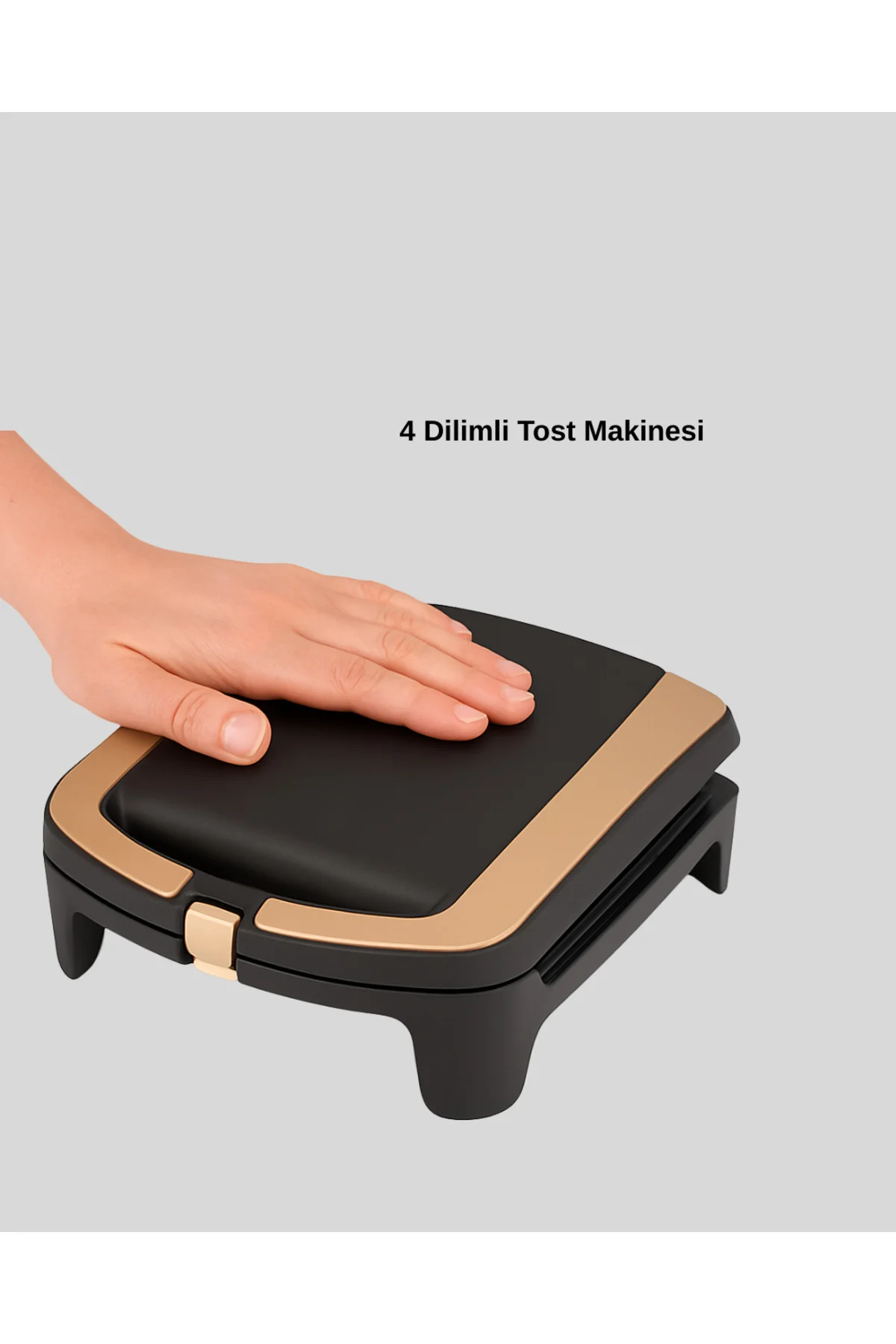 Tost Makinesi 4 Dilim Kapasite 1500 Watt Hızlı Isıtma