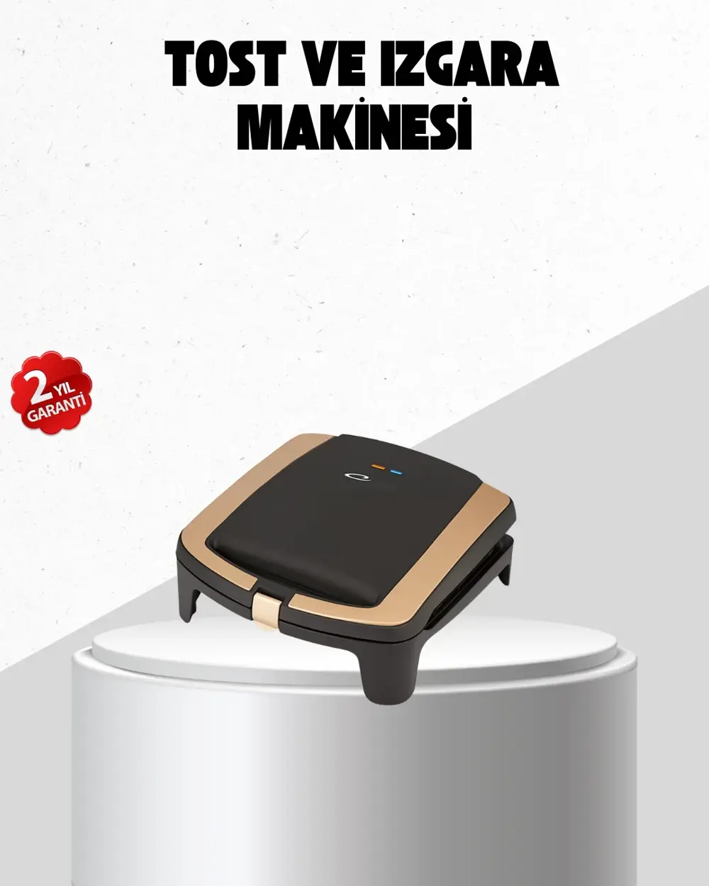 Tost Makinesi Ev Tipi Pratik Kullanım 4 Tost Kapasiteli