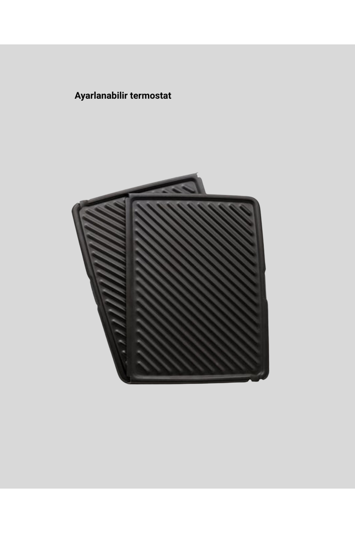 Tost Makinesi Geniş Kapasiteli Çıkarılabilir Plaka Üç Kademeli Is