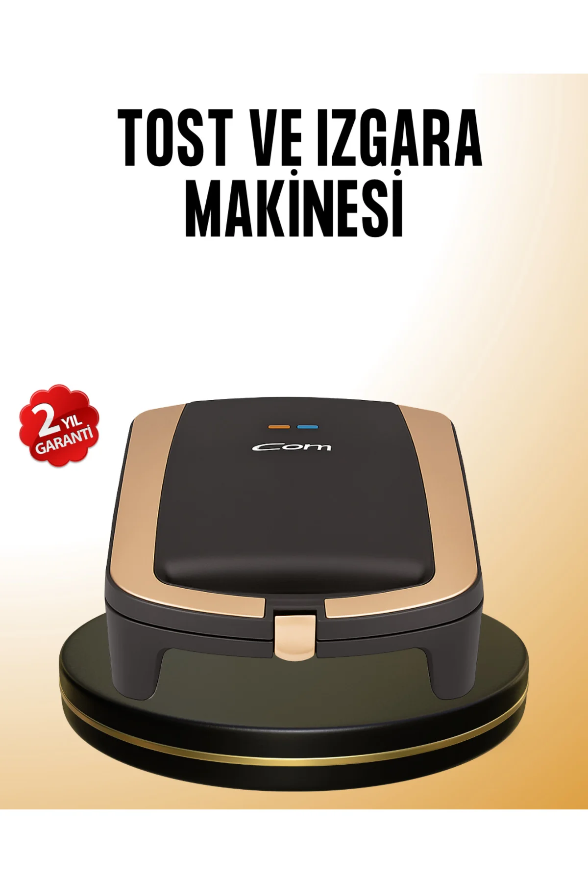 Tost Makinesi Hızlı Pişirme Teknolojisi 1500 Watt