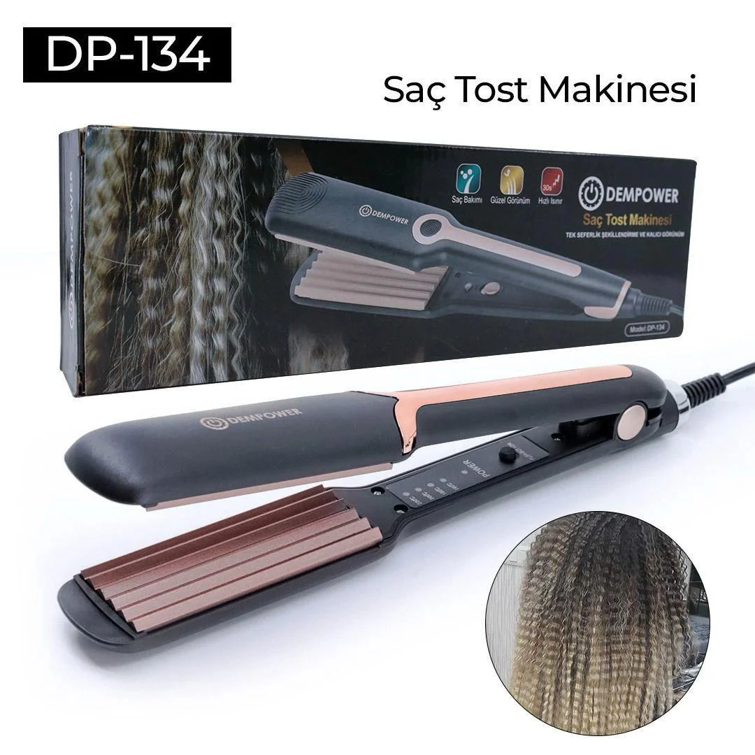 Tost Model Saç Düzleştirici – Kabak ve Dalgaları Son Verin