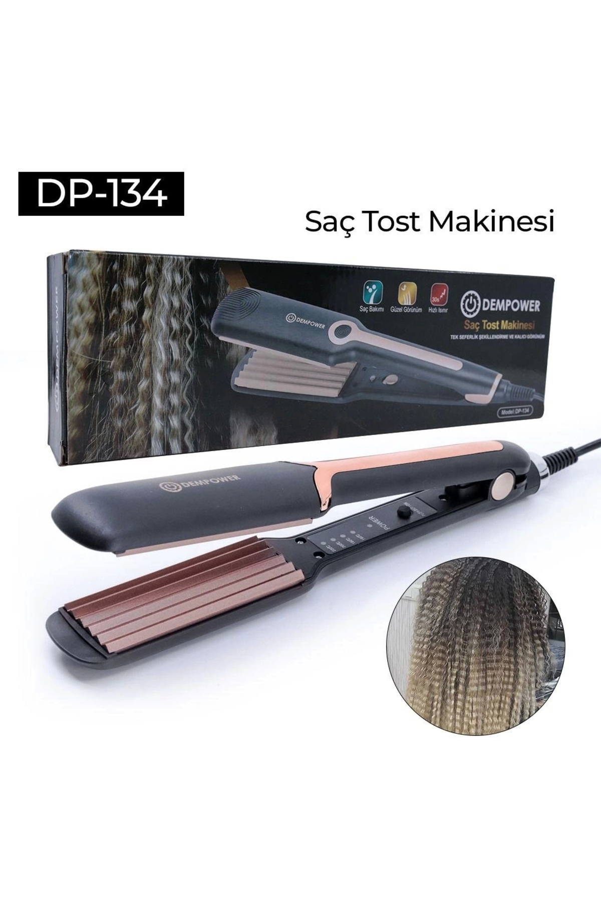 Ynt İthalat Tost Model Saç Düzleştirici