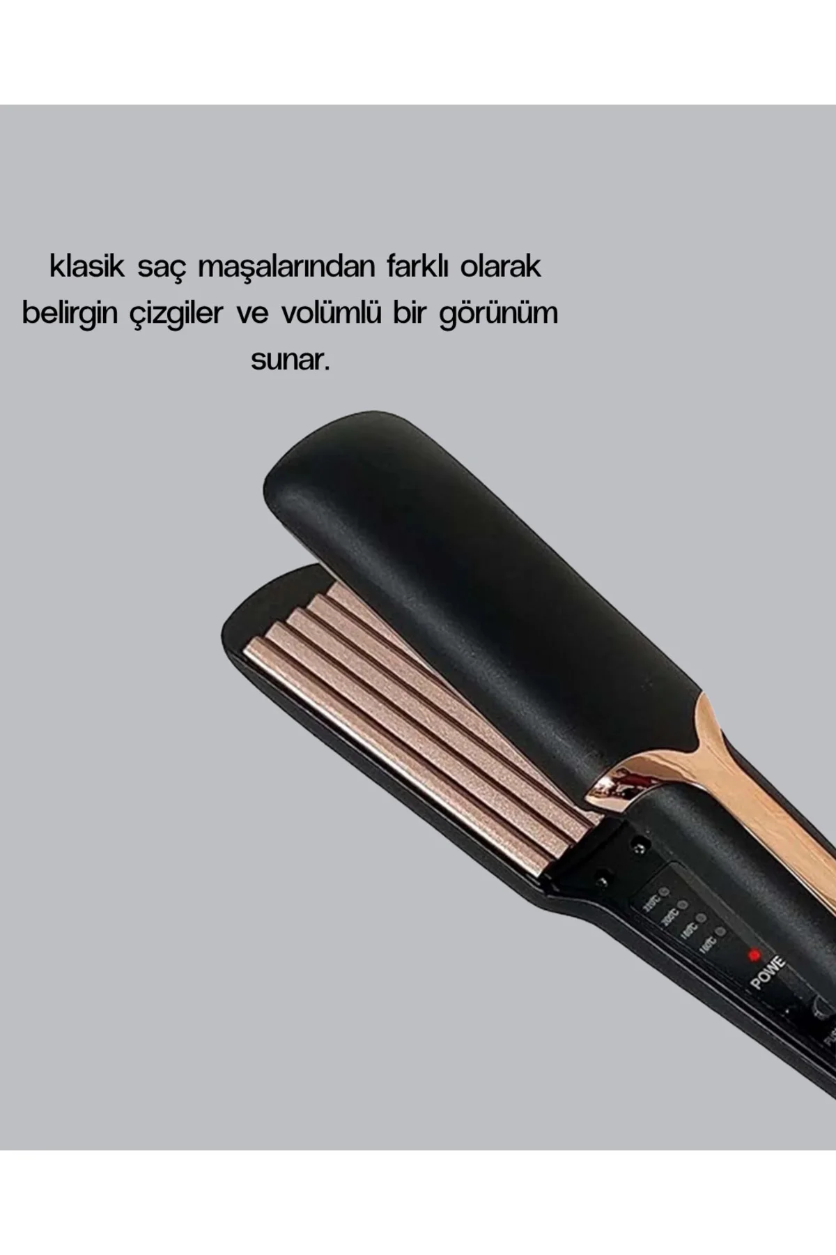 Tost Model Saç Şekillendirici DEMPOWER DP-134 360° Döner Kablolu Tost Model Saç Şekillendirici DEMPOWER DP-134 360° Döner Kablolu