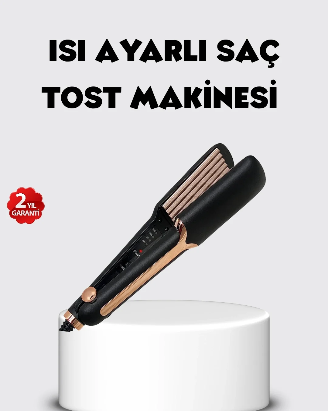 Tost Model Saç Şekillendirici DEMPOWER DP-134 360° Döner Kablolu Tost Model Saç Şekillendirici DEMPOWER DP-134 360° Döner Kablolu