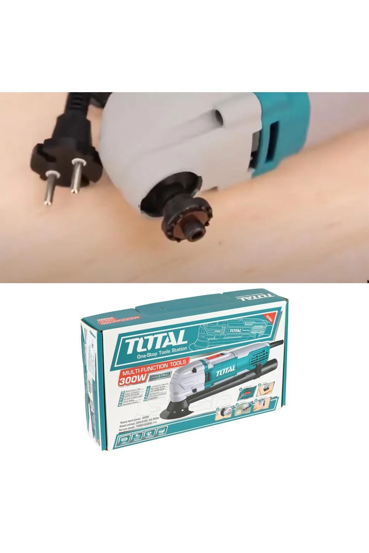 Total Çok Amaçlı El Aleti Kablolu 220 V Paspaslama 300 W TS3006 R