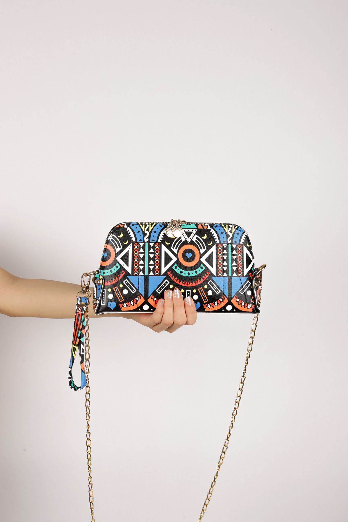 Totem Desenli Desenli El Çantası Seti