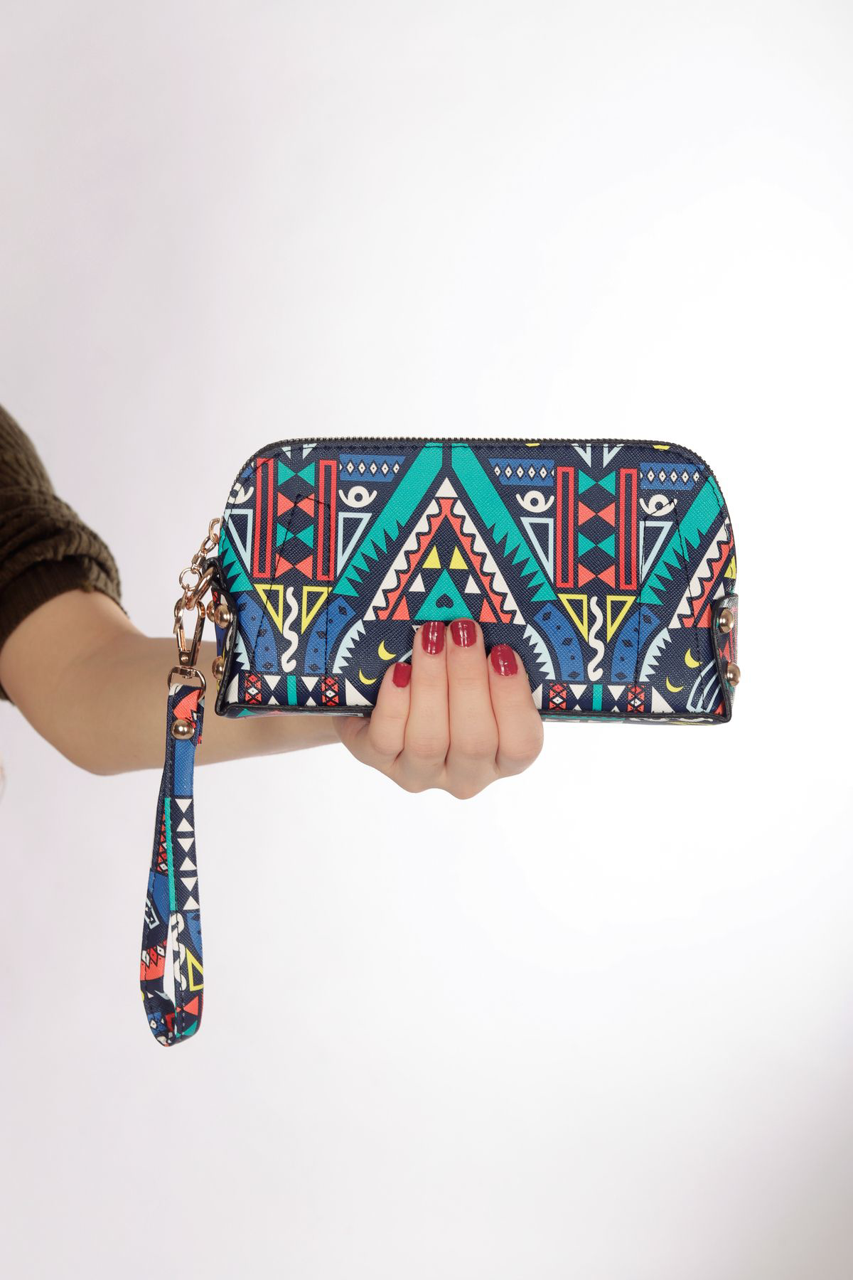 Totem Desenli El Çantası Seti