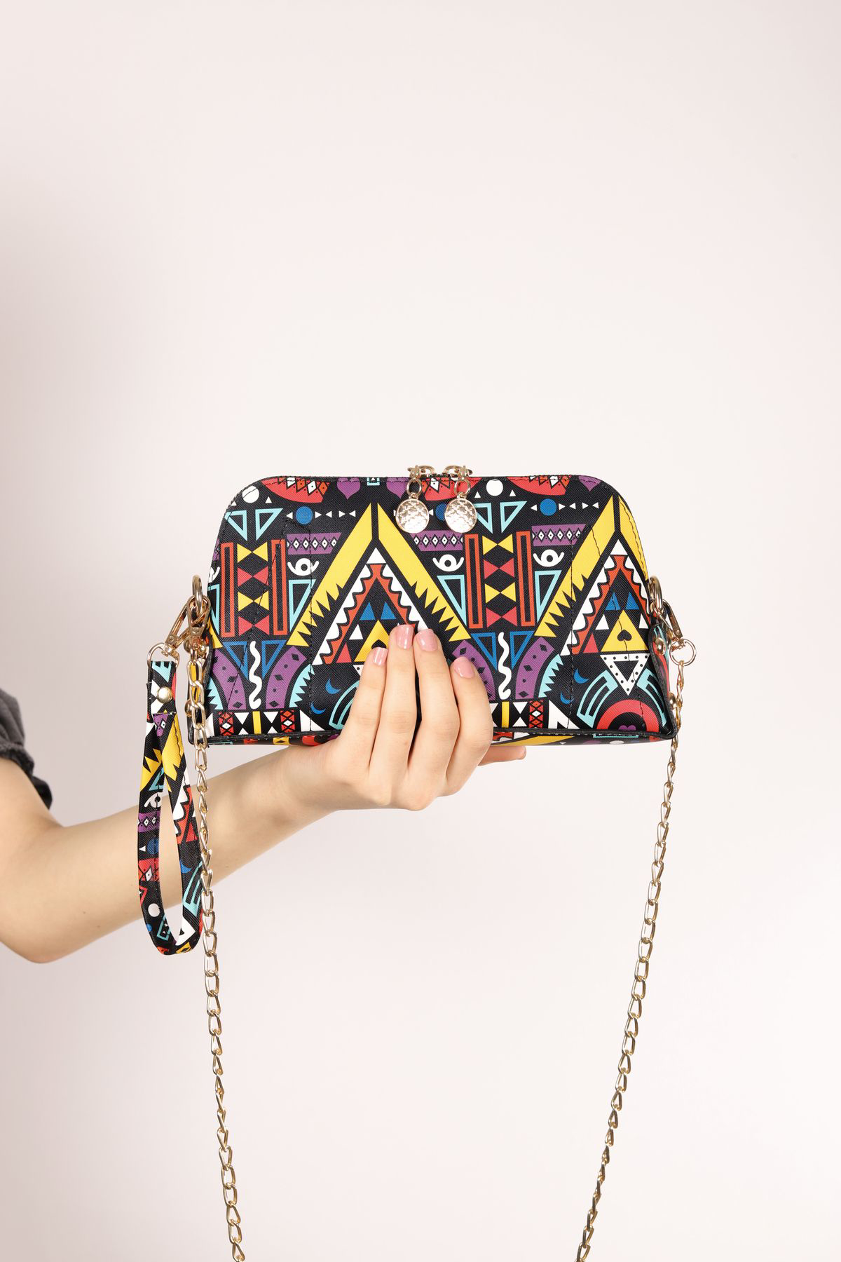 Totem Desenli El Çantası Seti