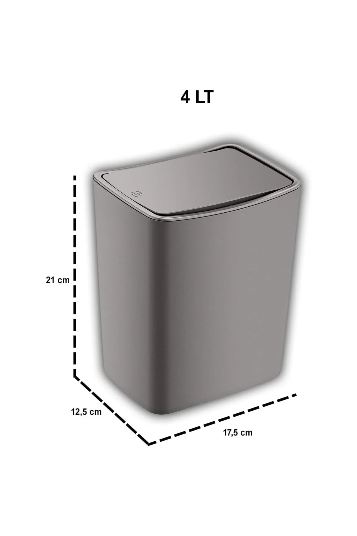 Touch Çöp Kovası 4 LT BEJ