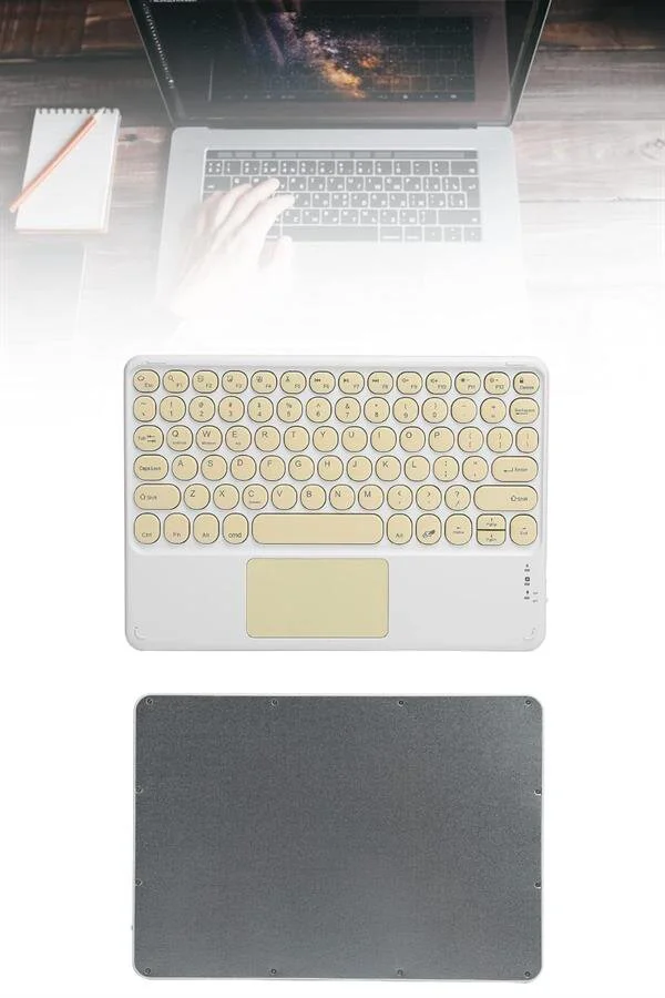 Touchpad Slim Bluetooth Klavye - Tüm Cihazlarla Uyumlu Q Klavye