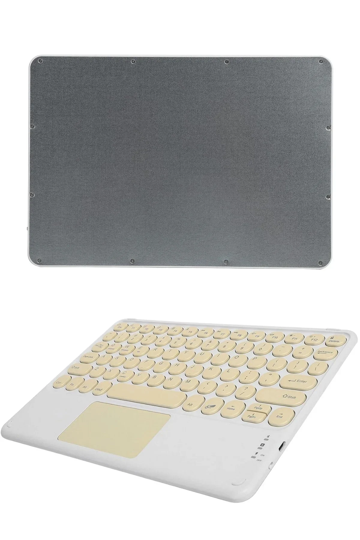Touchpad Uyumlu Bluetooth Klavye Slim Kablosuz Wifi Q Klavye Touchpad Uyumlu Bluetooth Klavye Slim Kablosuz Wifi Q Klavye