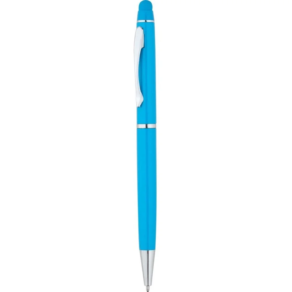 Touchpen Dokunmatik Turkuaz Metal Kalem