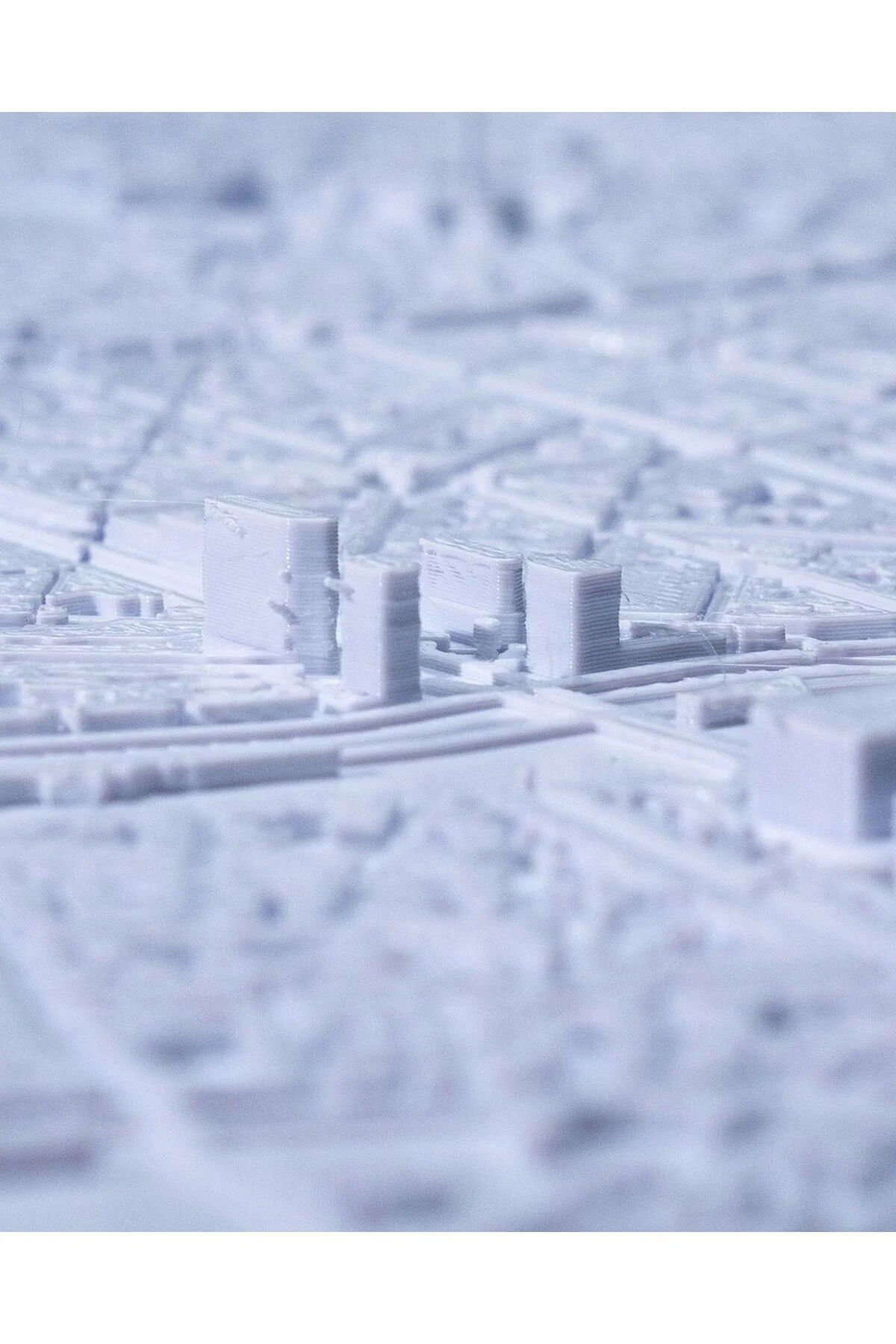 Toulouse Üç Boyutlu Şehir Silüeti Dekoratif Minimalist Duvar Tablosu Fransa Toulouse Tablo 15CM