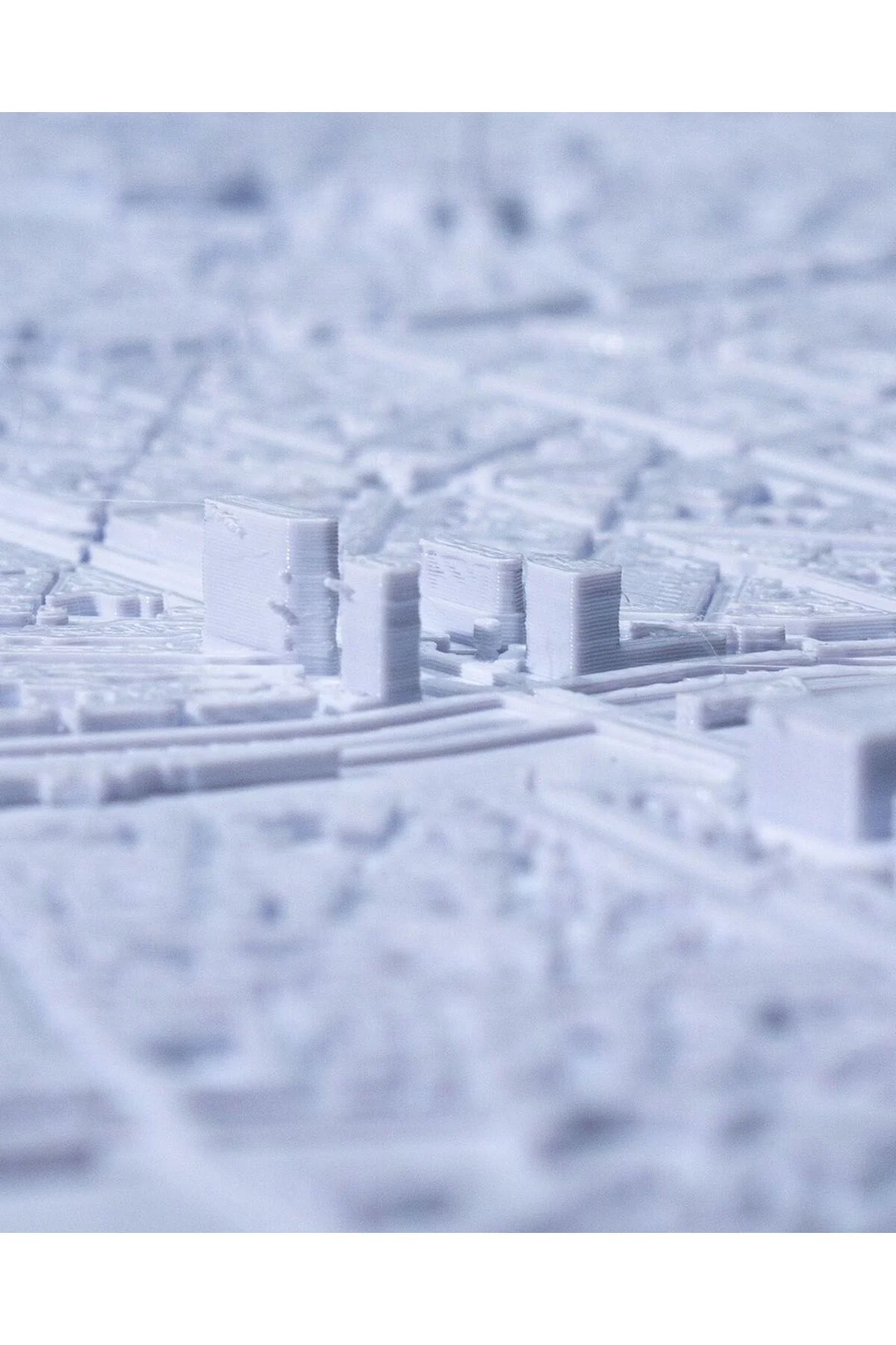 Toulouse Üç Boyutlu Şehir Silüeti Dekoratif Minimalist Duvar Tablosu Fransa Toulouse Tablo 15CM