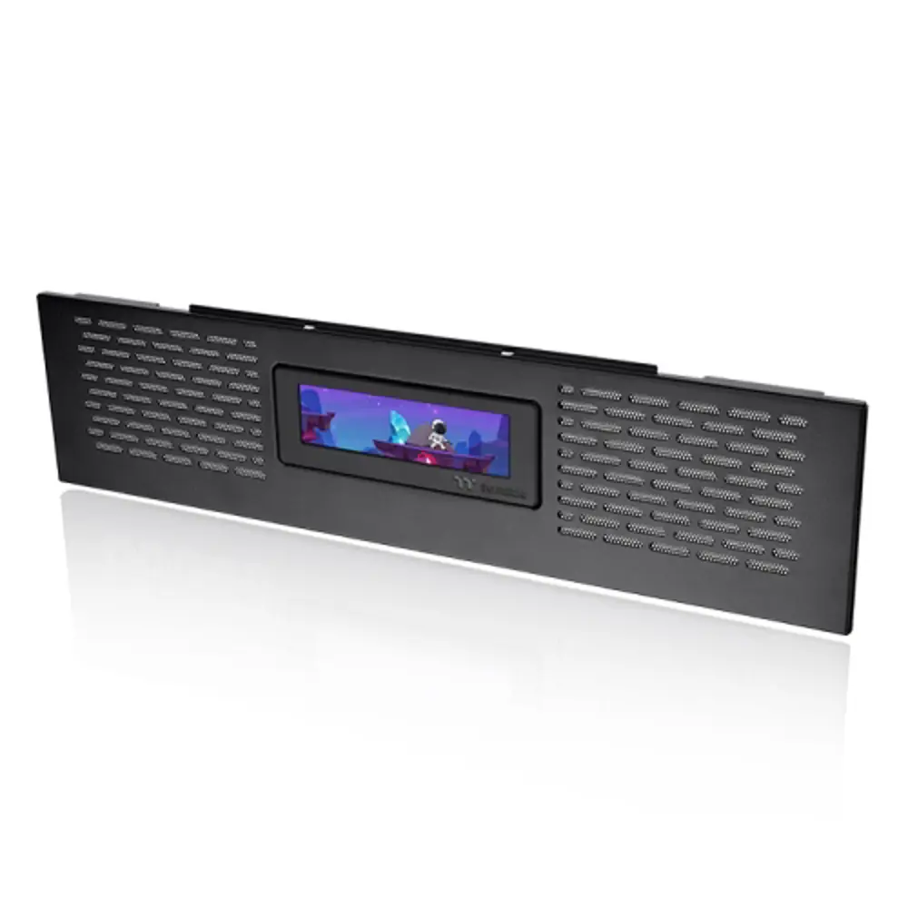 tower 500 kasa için rgb 3,9" lcd panel kiti siyah