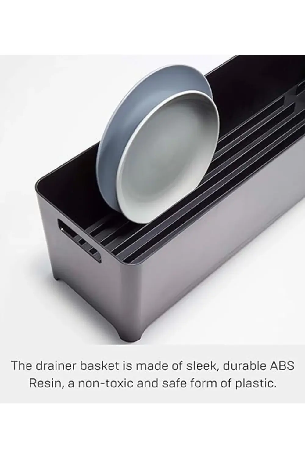 , Tower, Bulaşık için Bulaşıklık, Tek Boyut, Siyah 395519