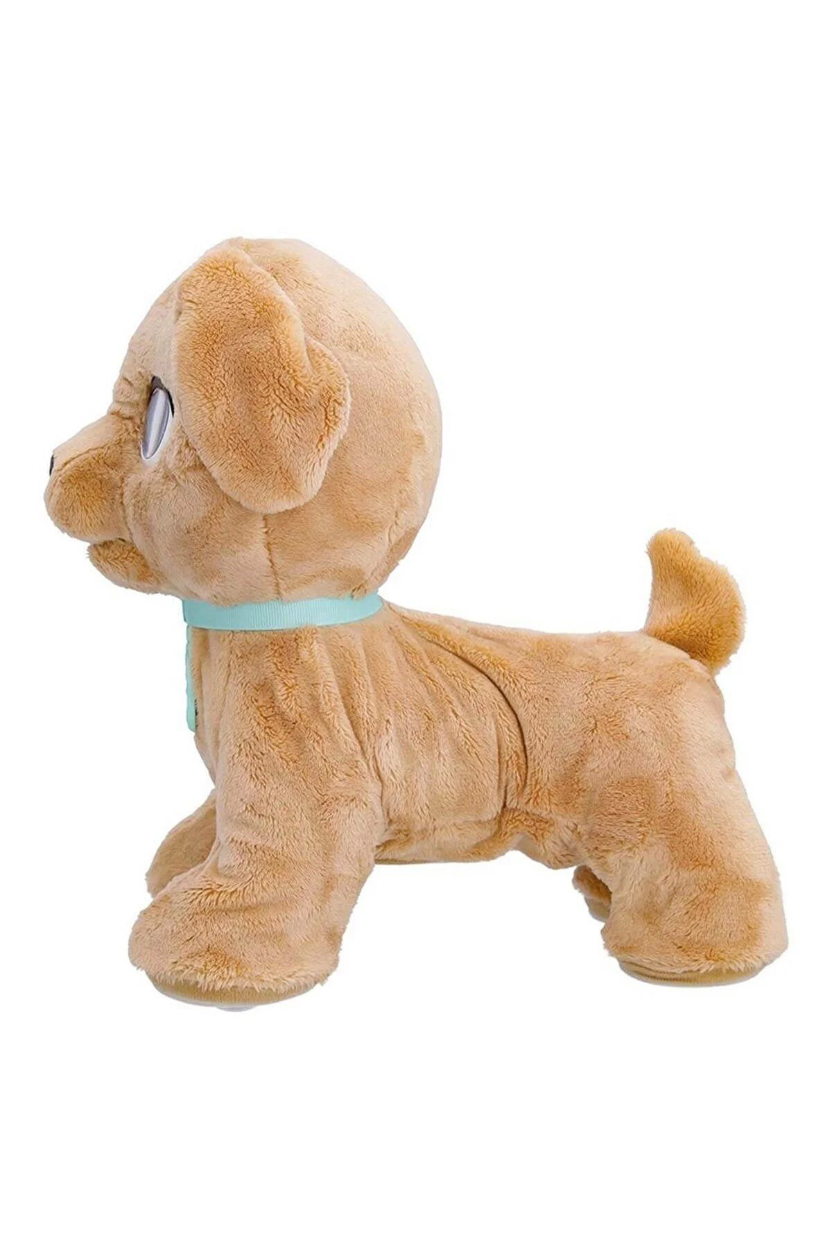 Tower Toys Milo İnteraktif Peluş Köpek Tasmalı Sevimli Eğlenceli 