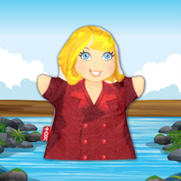 Tox Anne Aile Bireyleri Keçe El Kukla T341 , Eğitici Oyuncak