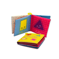 Ada Detox Tox Arapça Şekiller Kumaş Sessiz Kitap A395 - Bez Kitap , Eğitici