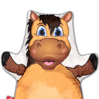 Tox At Evcil Hayvanlar Keçe El Kukla T321 , Eğitici Oyuncak