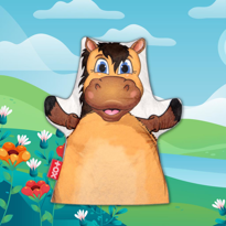 Tox At Evcil Hayvanlar Keçe El Kukla T321 , Eğitici Oyuncak