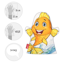 Tox Balık Evcil Hayvanlar Keçe El Kukla T315 , Eğitici Oyuncak Tox Balık Evcil Hayvanlar Keçe El Kukla T315 , Eğitici Oyuncak