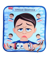 Ada Detox Tox ( Erkek ) Duyguları Öğreniyorum Keçe Cırtlı Aktivite Sayfası 